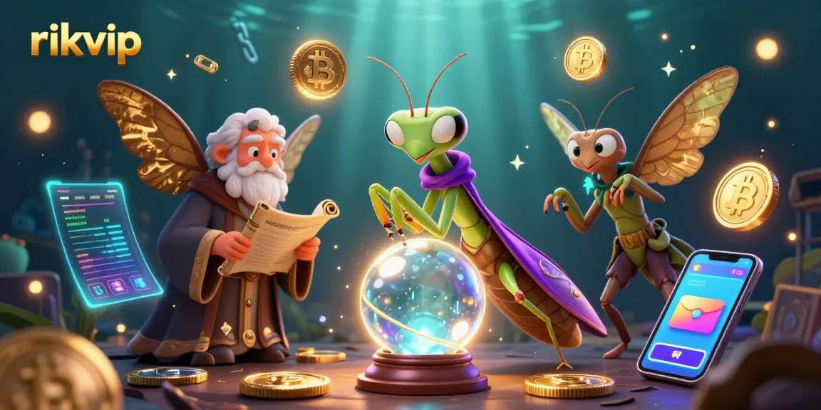 Experience thrilling gameplay at rikvip with vibrant casino elements and mystical characters in a dynamic scene.