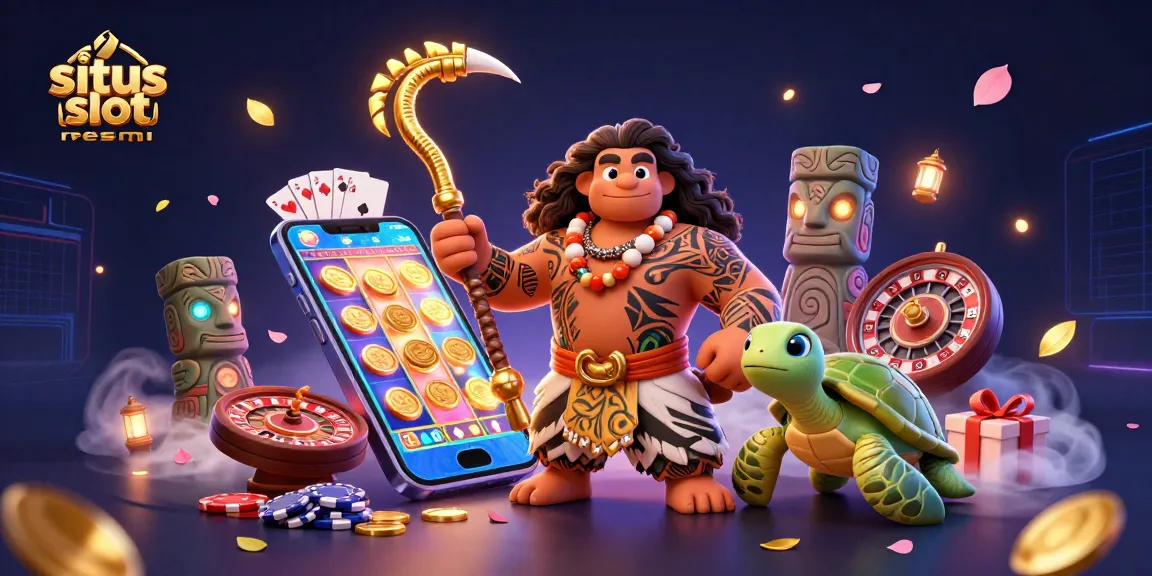 Engage with situs slot resmi through thrilling slot games, vibrant smartphone displays, and interactive casino elements.